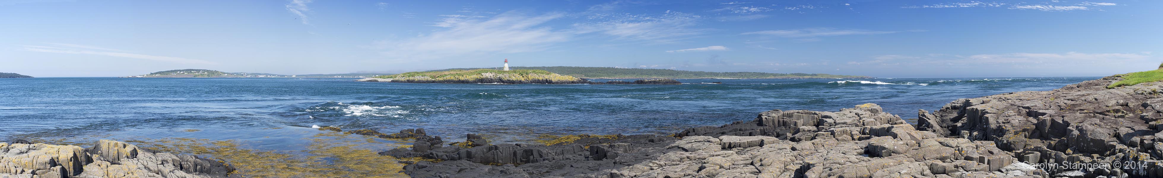 Lighthouse on Peter's Island, Grand Passage