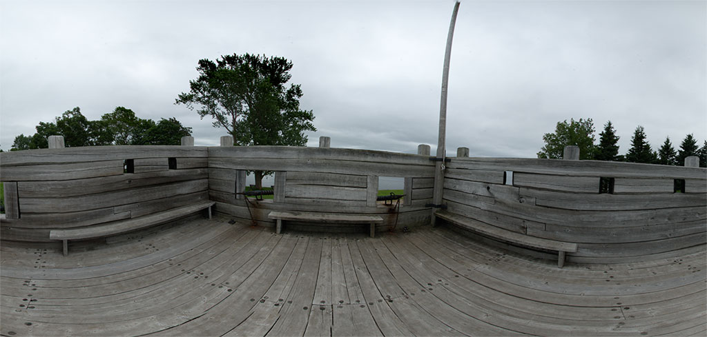 Panoramic at Port Royal Nova Scotia