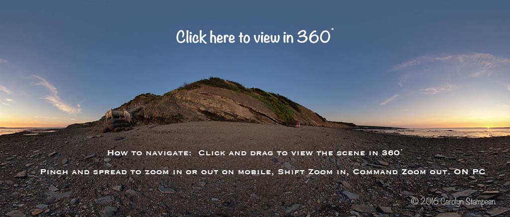 Joggins Cliffs Interactive scene